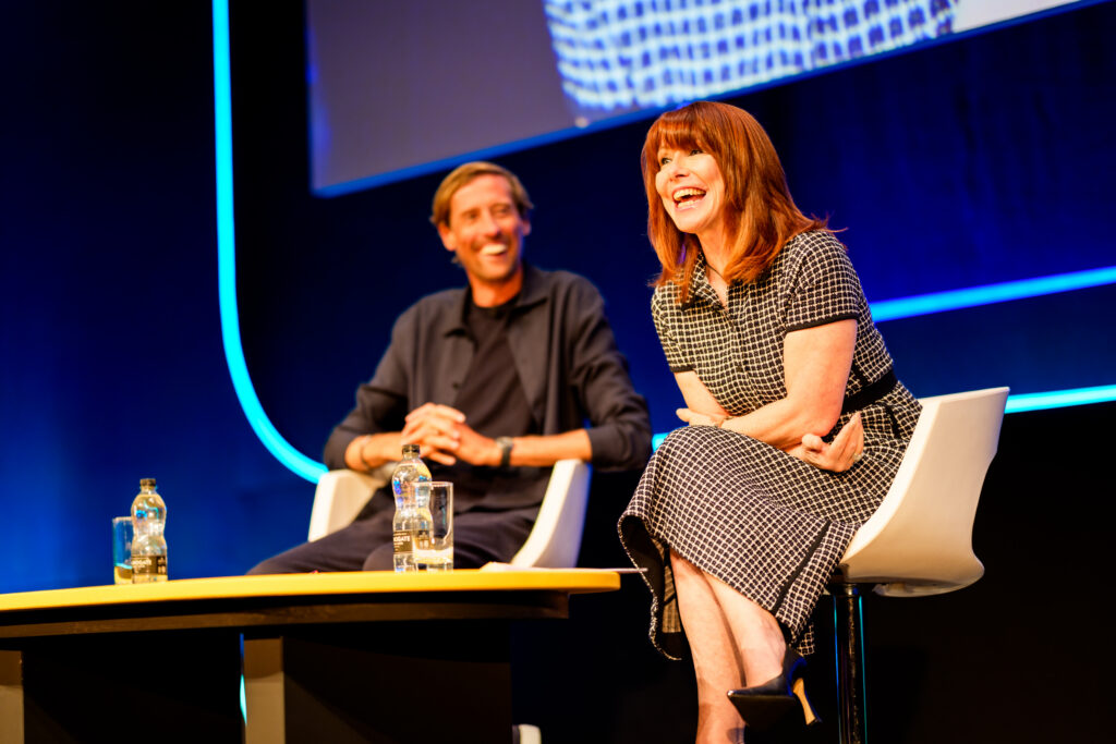 Peter Crouch & Kay Burley